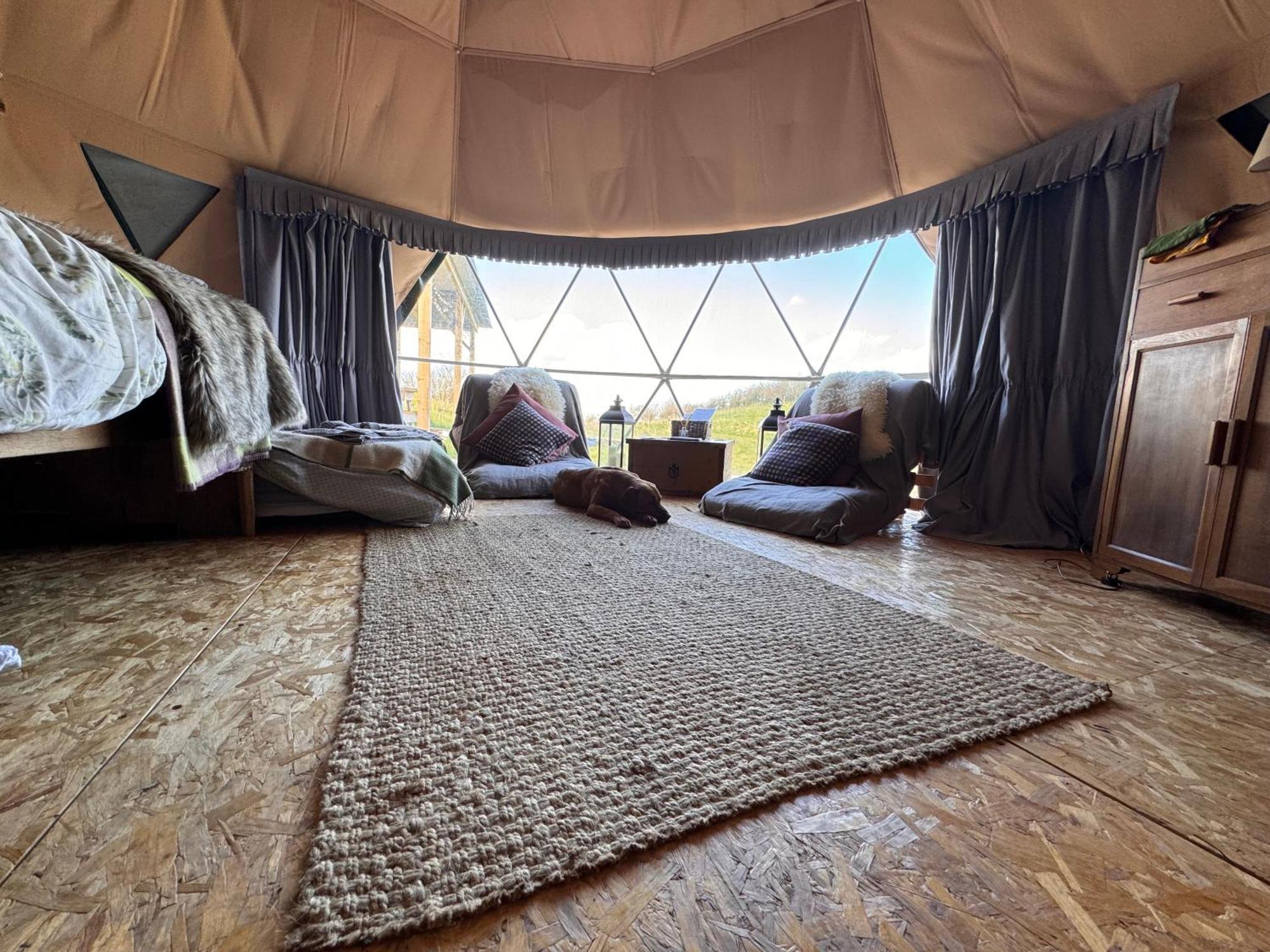 Hotel Geodesic Dome Glamping Llanidloes Exterior foto