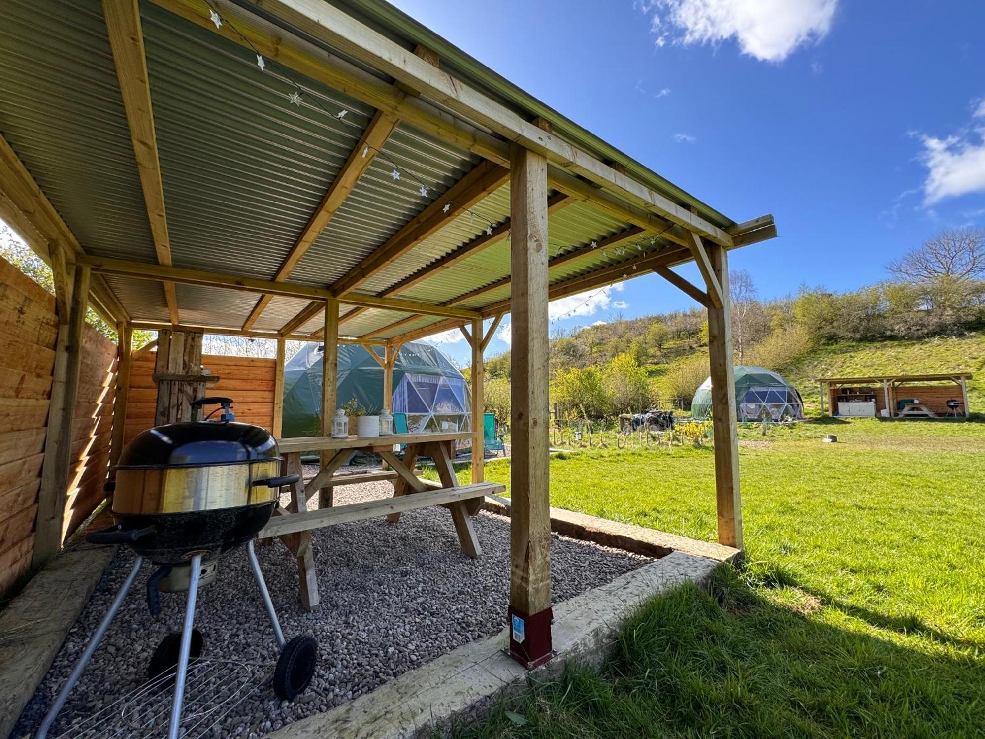 Hotel Geodesic Dome Glamping Llanidloes Exterior foto