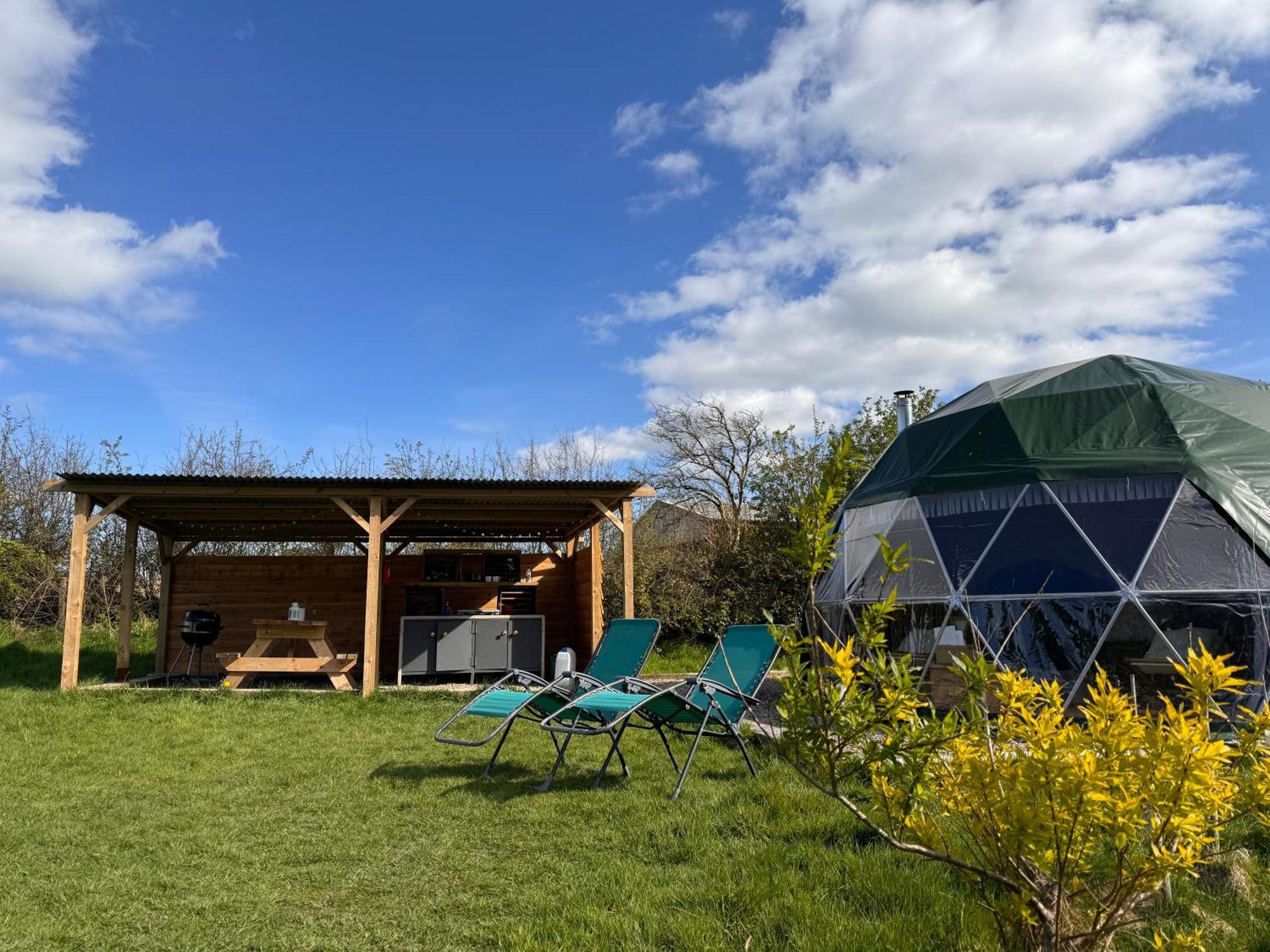 Hotel Geodesic Dome Glamping Llanidloes Exterior foto