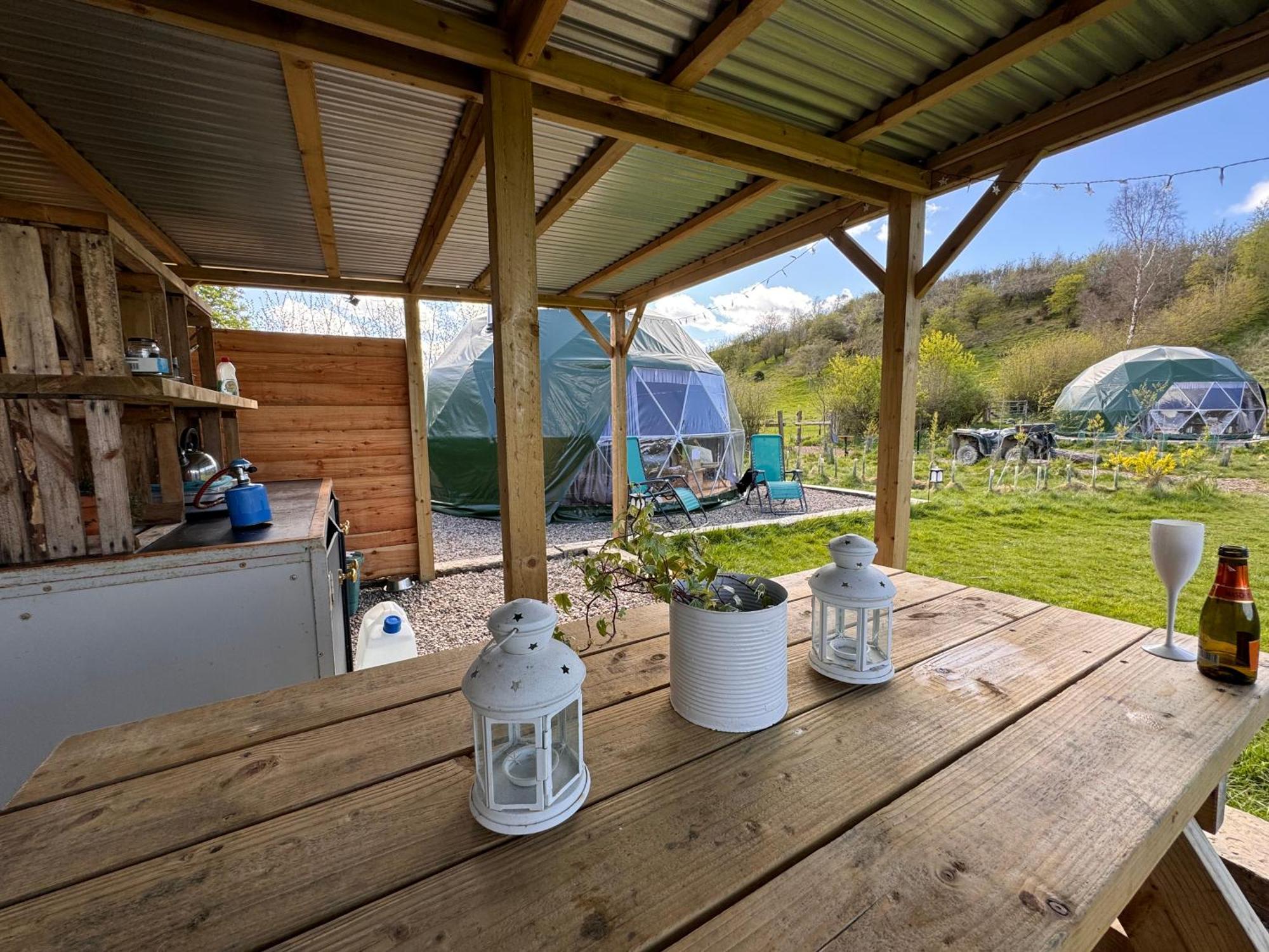 Hotel Geodesic Dome Glamping Llanidloes Exterior foto