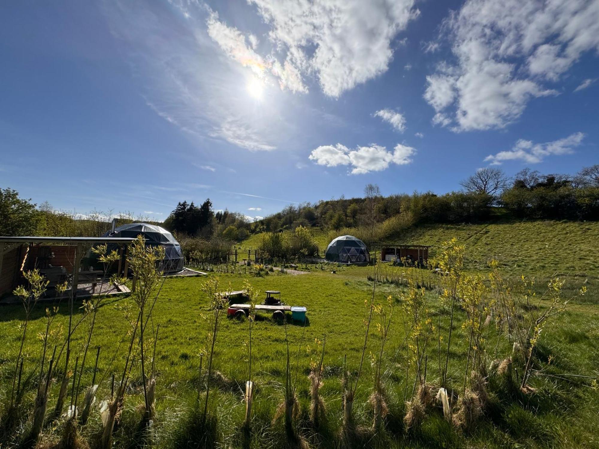Hotel Geodesic Dome Glamping Llanidloes Exterior foto